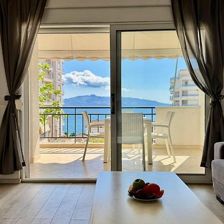 Morina Sea View Apartment Sarande Bagian luar foto