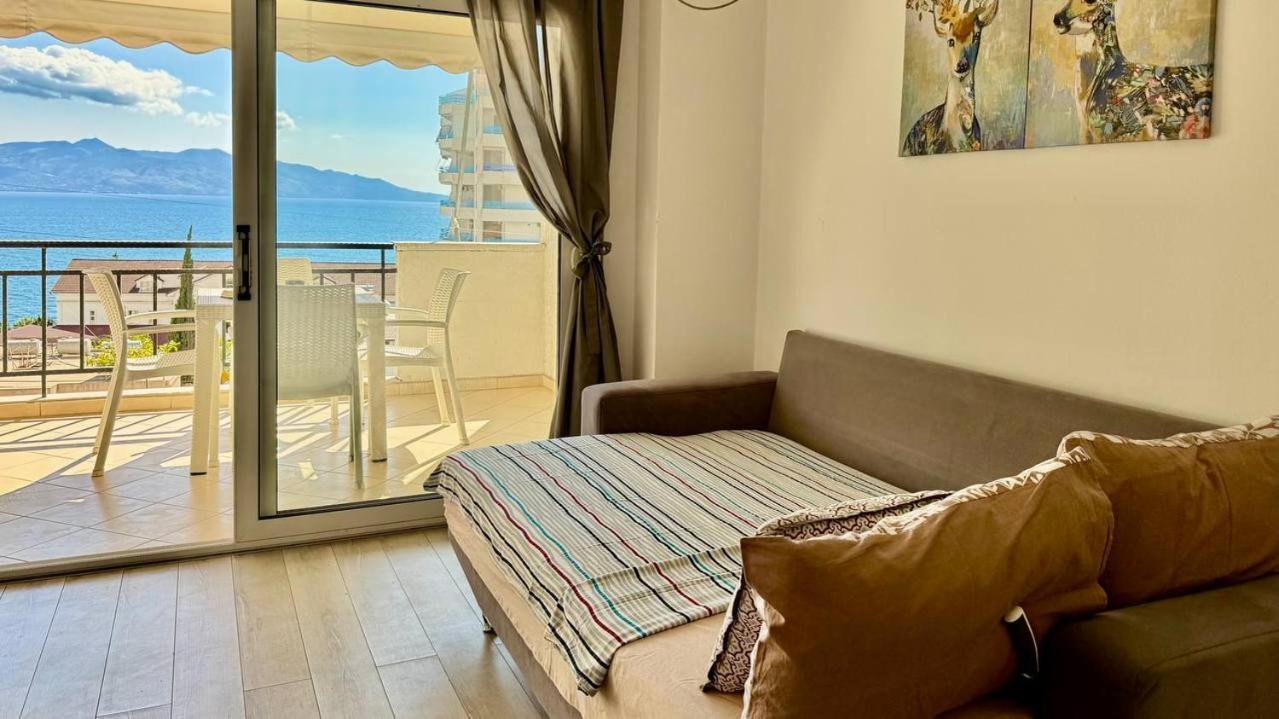 Morina Sea View Apartment Sarande Bagian luar foto