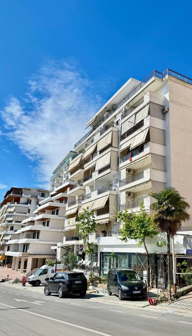 Morina Sea View Apartment Sarande Bagian luar foto